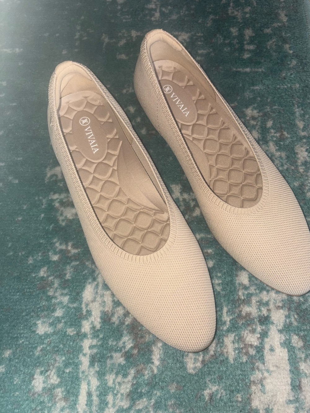 VIVAIA Tamia Walker Ballet Flat Shoes Slip on Pointed Almond Toe US 11/ 43
